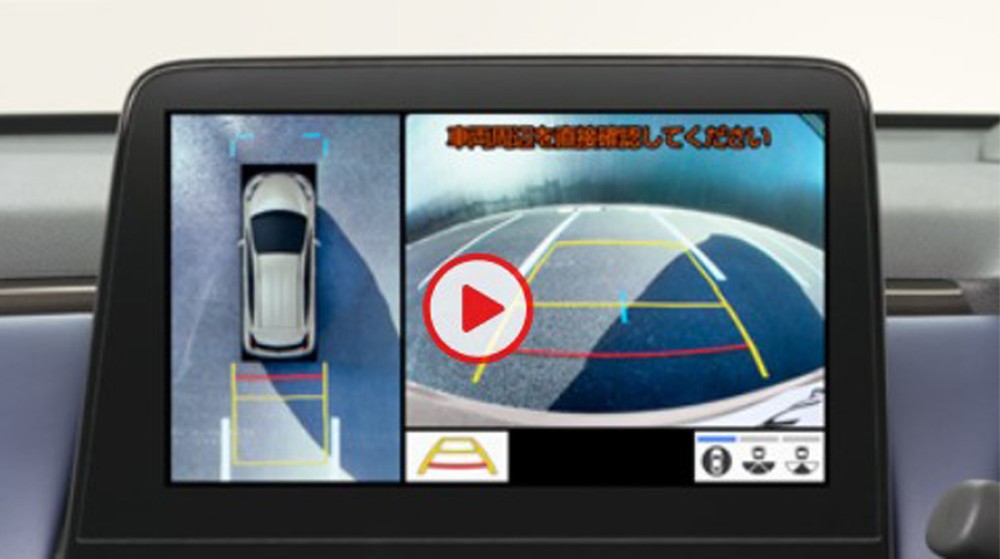 パノラミックビューモニター (床下透過表示機能付)【標準装備】