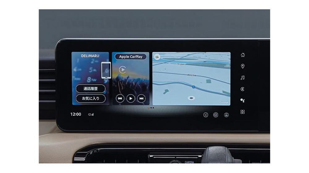 Google 搭載インフォテイメントシステム (12.3インチHDディスプレイ)【標準装備】